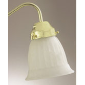 4.75" x 5.37" Ceiling Fan Light Glass Shade in White