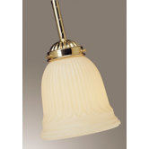5.5" x 5.5" Ceiling Fan Light Glass Shade in Cream