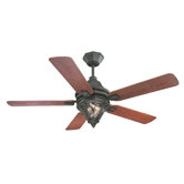 52" Monticello 5 Blade Ceiling Fan