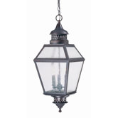 Chimnea Outdoor Hanging Lantern in English Bronze