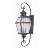 Chimnea Outdoor Wall Lantern in English Bronze