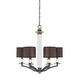 Moderne Royal 6 Light Chandelier