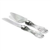 Wedding Cake Knife & Server Set