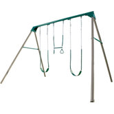 10' A-Frame Swing Set
