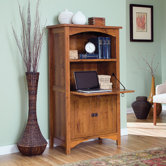 Rose Valley Laptop Cabinet in Abbey Oak