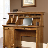 French Mills Office Computer Desk with Hutch