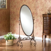 Vanderbilt Mirror in Antique Bronze