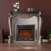 Landon Slate Electric Fireplace
