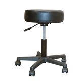 Height Adjustable Stool with Saddle Seat