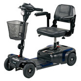 Phoenix 4 Wheel Compact Portable Travel Power Scooter