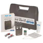 Portable Dual Channel TENS Unit in Black