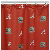 NCAA Printed Shower Curtain