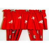 Arkansas Printed Curtain Valance