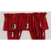 Florida State University Printed Curtain Valance