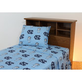 University of North Carolina Printed Sheet Set in Solid