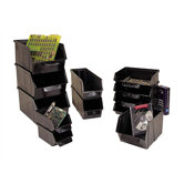 Conductive Stack and Lock Bin (2 7/8" H x 3 7/8" W x 7" D)