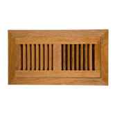 Brazilian Cherry Wood Vent Cover With Frame & Metal Damper