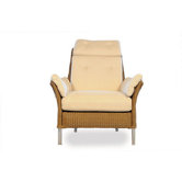 Hi-Back Lounge Chair with Cushion