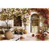 44 x 67cm Fu&szlig;matte "Gallery" Mediterraner Garten