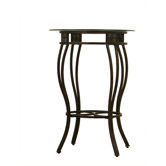 42" Beau Pub Table in Black and Gold