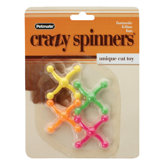 4 Piece Crazy Spinners Unique Cat Toy