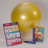 29.53" Ball in Yellow (Package with Pump)