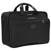 @Work 17" Executive Clamshell Briefcase in Black
