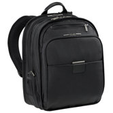 @Work 15.4" Executive Clamshell Backpack in Black