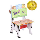 Sunny Safari Time Out Kid's Desk Chair