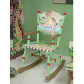 Dinosaur Kingdom Children's Rocking Chair