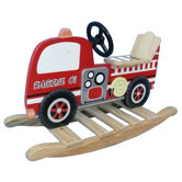 Fire Engine Rocking Horse