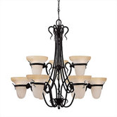 Saranac Lake 9 Light Chandelier