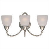 Pemberton  Vanity Light in Brushed Nickel