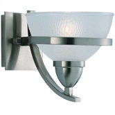 Eternity Wall Sconce in Brushed Nickel