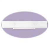 Bent Glass  Wall Sconce