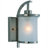 Eternity  Wall Lantern in Brushed Nickel