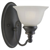 Canterbury  Wall Sconce in Antique Bronze
