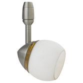 Urban Loft  Track Head in Antique Brushed Nickel