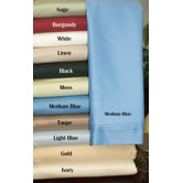 650 Thread Count Solid Duvet Set