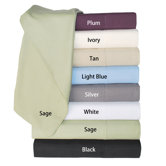 Vanessa Microfiber Solid Pillowcase Set