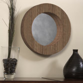 Waterhyacinth Round Mirror