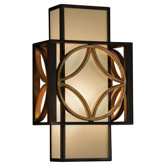Remy One Light Wall Sconce in Heritage Bronze/Parissiene Gold