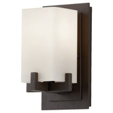 Riva One Light Wall Sconce in Oil Rubbed Bronze