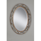 Priscilla Mirror in Arctic Silver