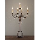 Anora Five Light Table Lamp in Palladio