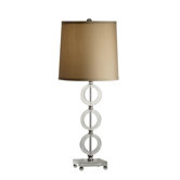 Christoff One Light Table Lamp in Polished Nickel