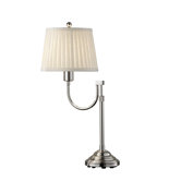 Plymouth One Light Table Lamp in Polished Nickel