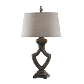 Westwood 30" One Light Table Lamp in Weathered Black