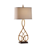 Brielle One Light Table Lamp in Firenze Gold