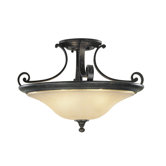 Cervantes 17.75" Semi Flush Mount